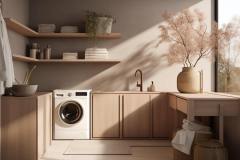 japandi-laundry-room