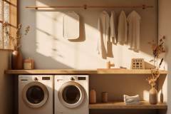 japandi-style-laundry-space