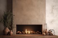 minimalist-japandi-fireplace