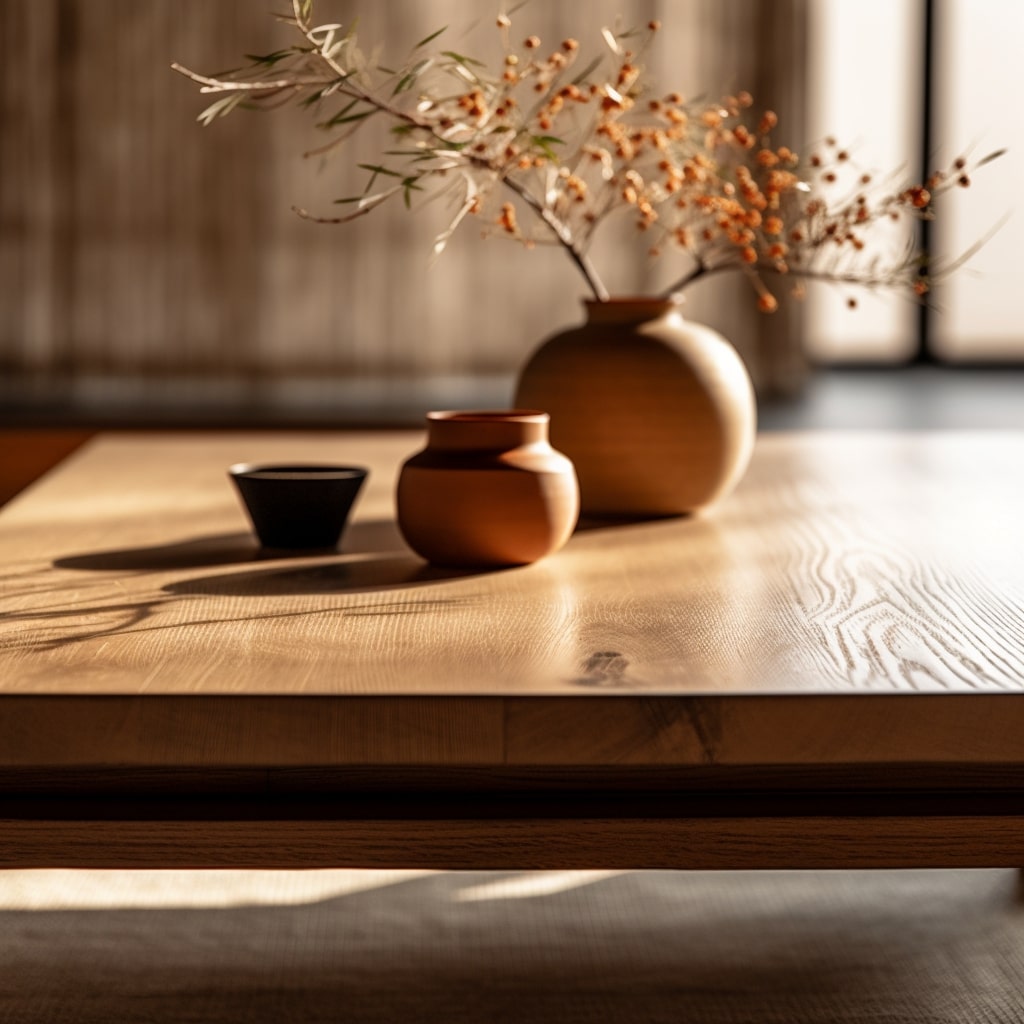 DIY Japandi coffee table