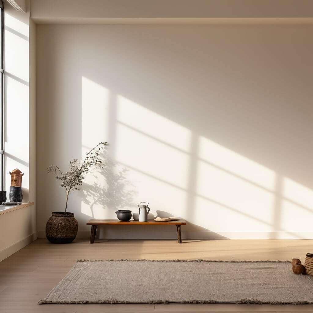 japandi apartment minimalism